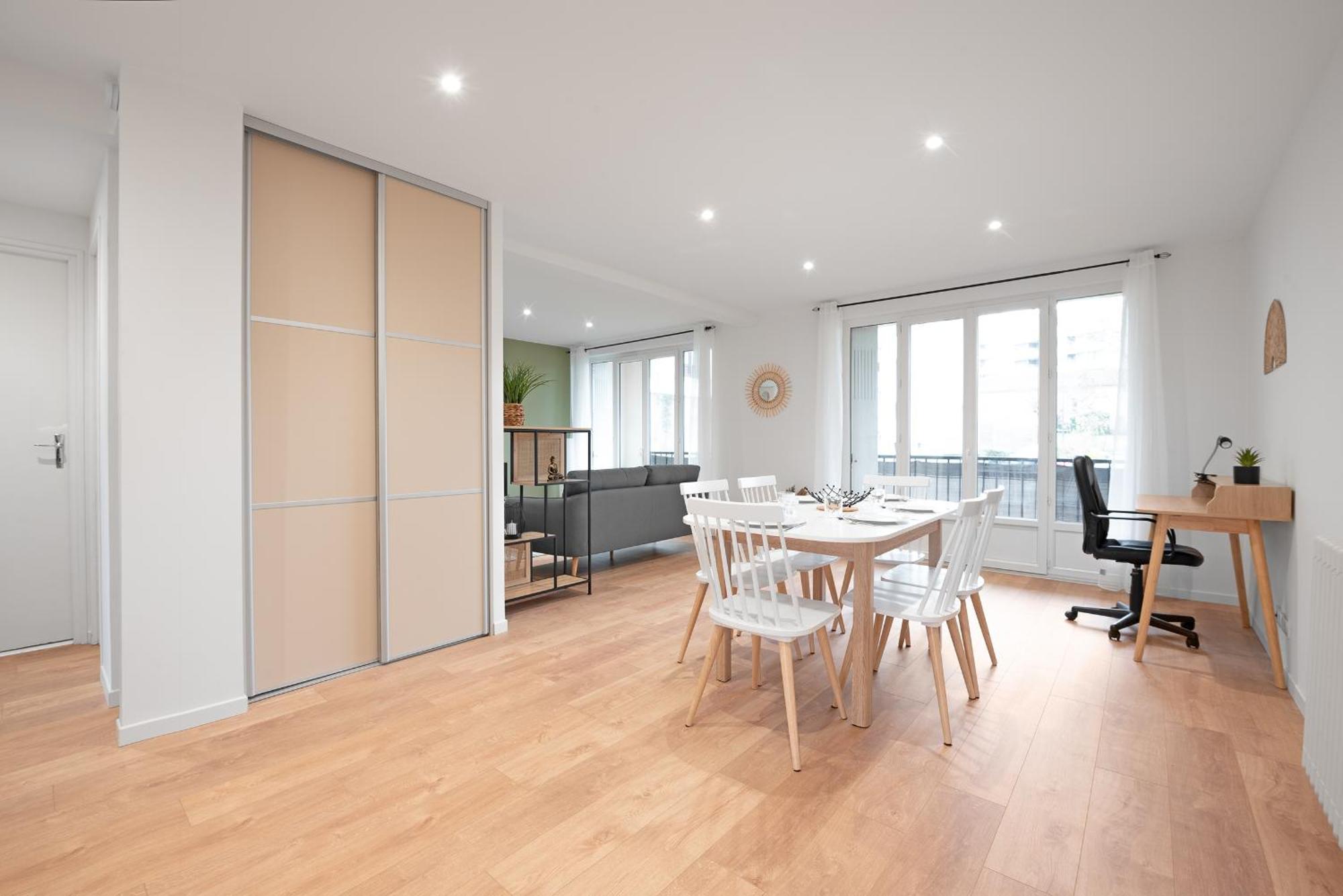 Spacieux T3 Avec 2 Parkings Gratuits Et 2 Balcons Toulouse Eksteriør billede
